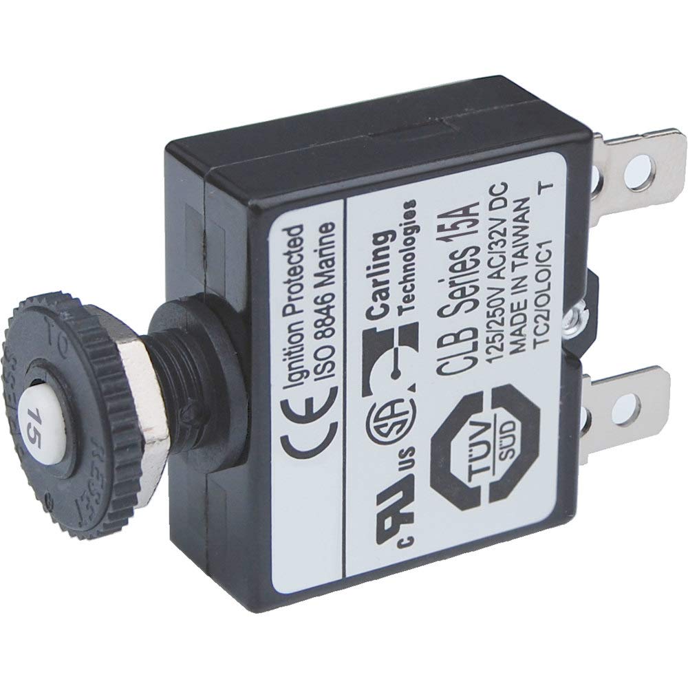 Amazon.com : Blue Sea Systems 7056 Push Button Reset Only Quick